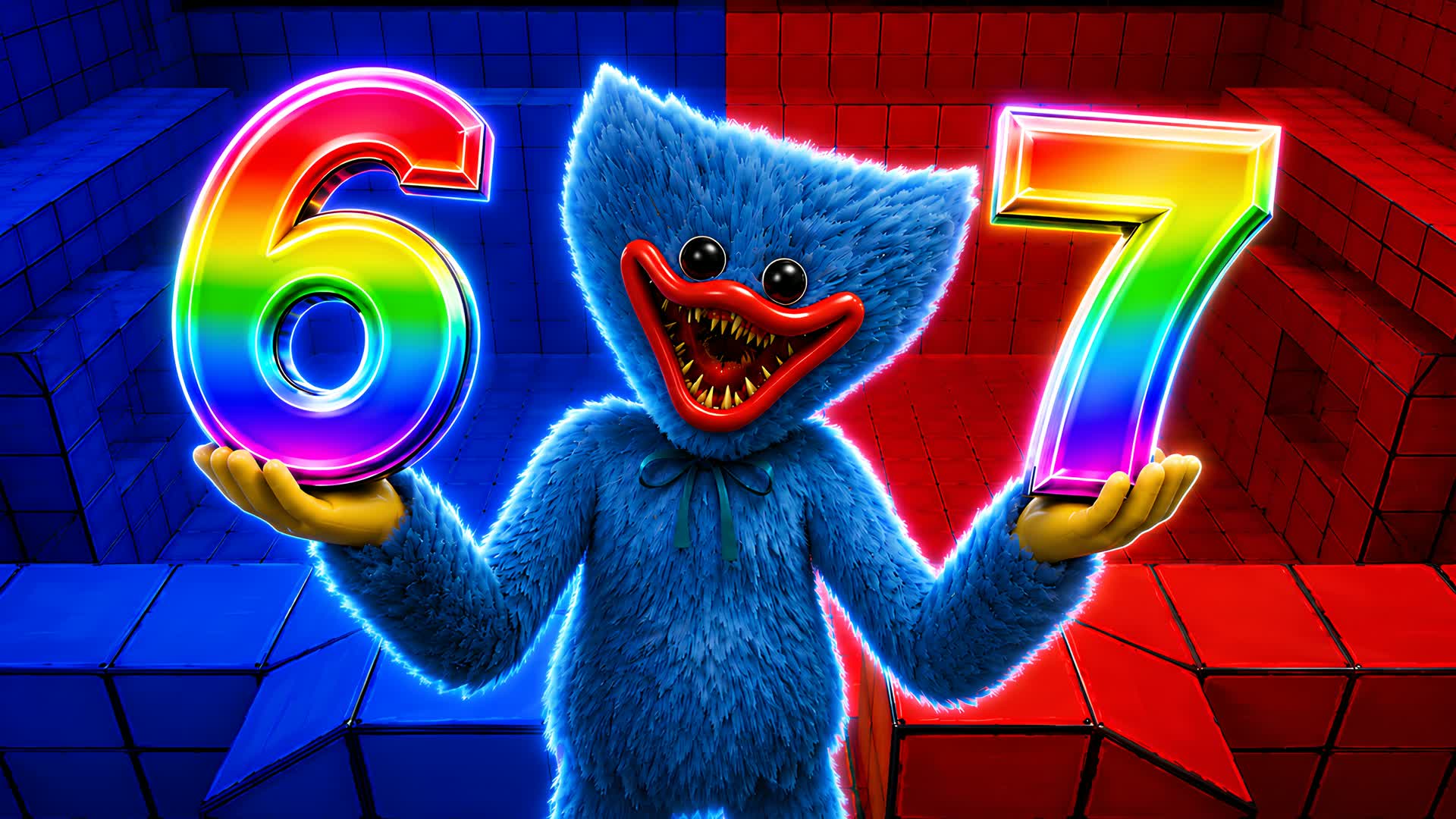 SECRET 67 RED VS BLUE 🔴🔵 HUG