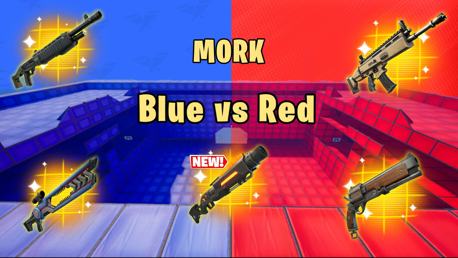 モーク レッド vs ブルー 🔴🔵