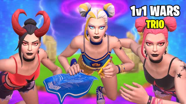 👑 1v1 Wars - Trio 🌀