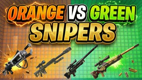 GREEN VS ORANGE SNIPERS