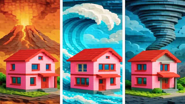 🌋DISASTER GAMES🌊 SQUID GAME