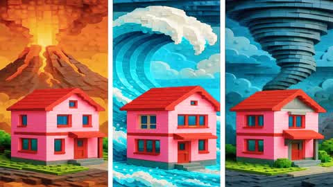 🌋DISASTER GAMES🌊 SQUID GAME