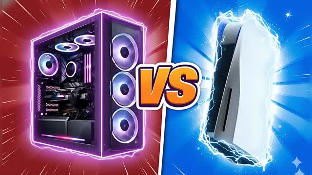 SUPREME CONSOLE VS PC RED VS BLUE🔴🔵