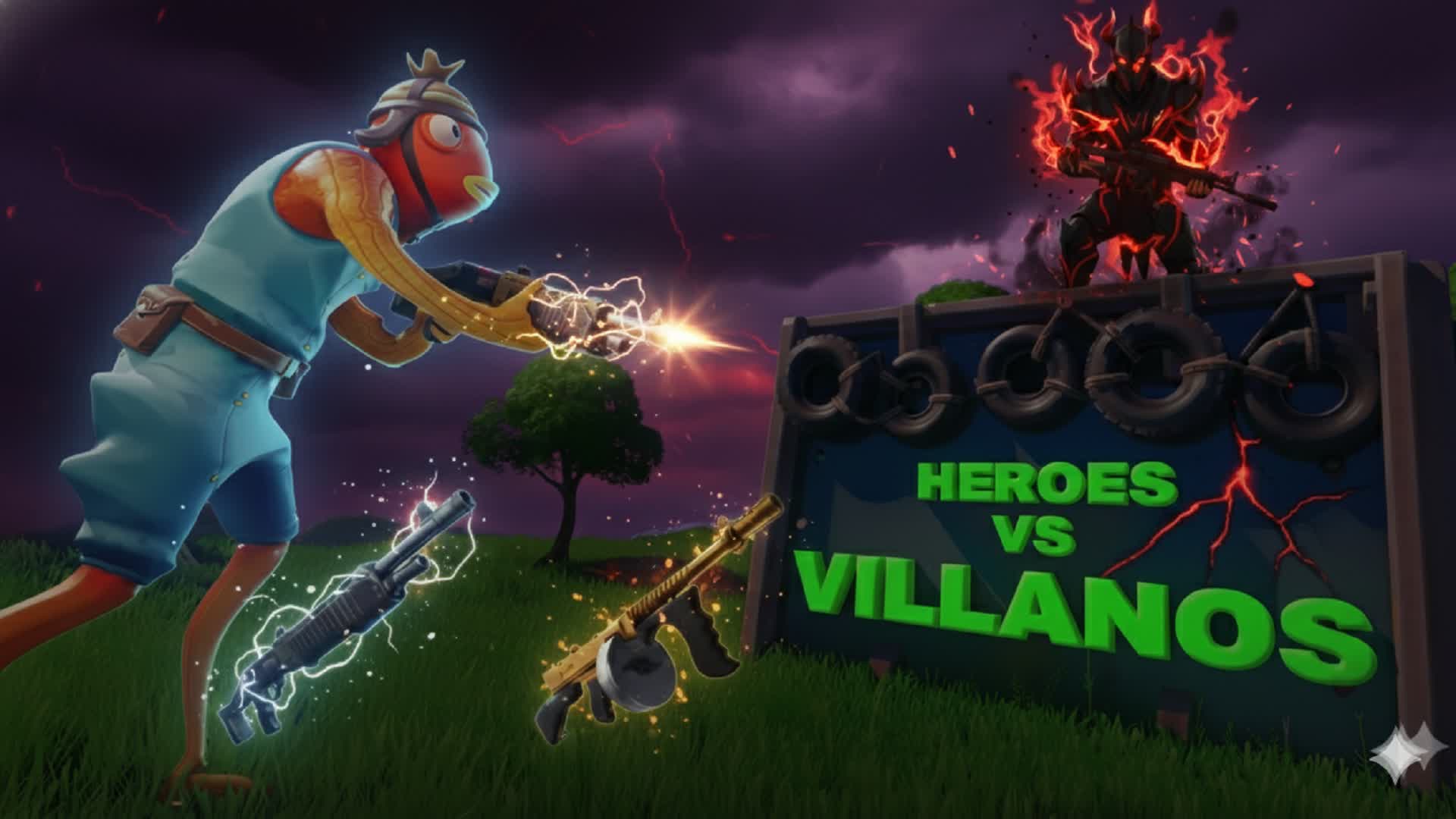 "HEROES FFA: Vigilantes vs Ladrones"