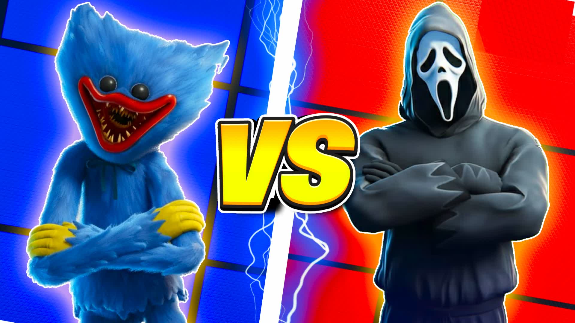 GHOSTFACE VS WUGGY RED VS BLUE🔵🔴MBARK!