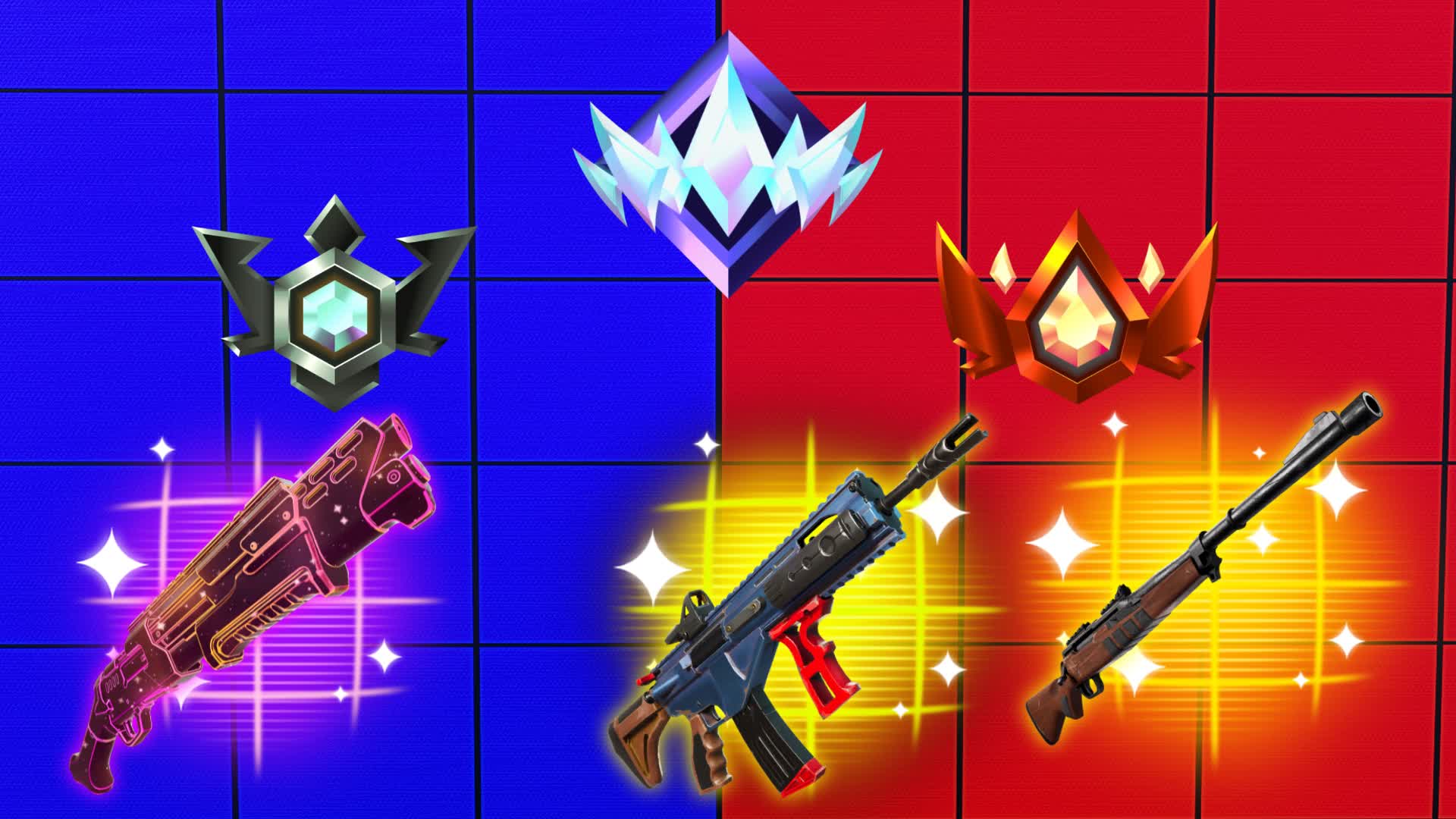 EXTREME RED VS BLUE