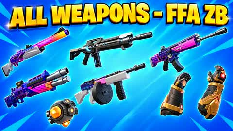 ALL WEAPONS FFA ZERO BUILD