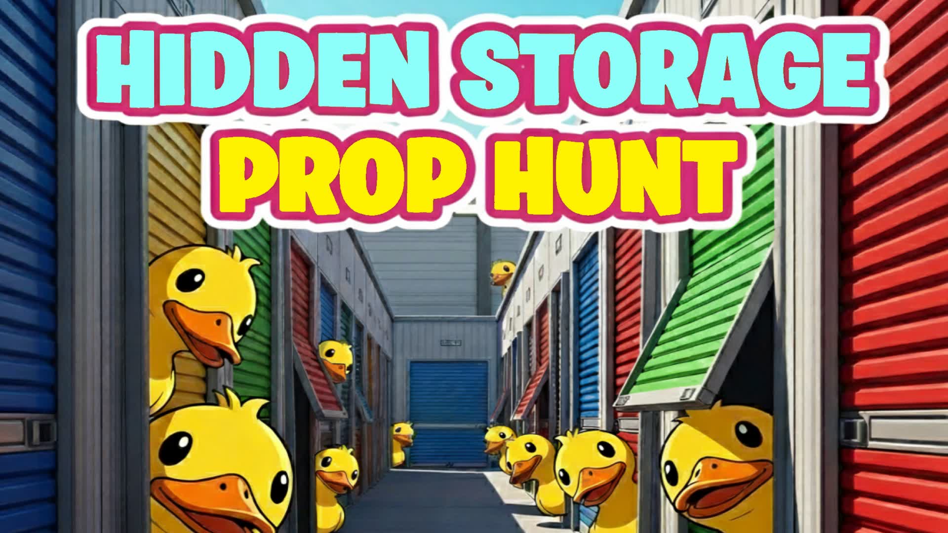 HIDDEN STORAGE PROP HUNT / CACHE CACHE