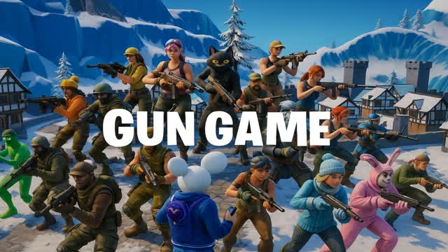 Gun Game - Snow Town