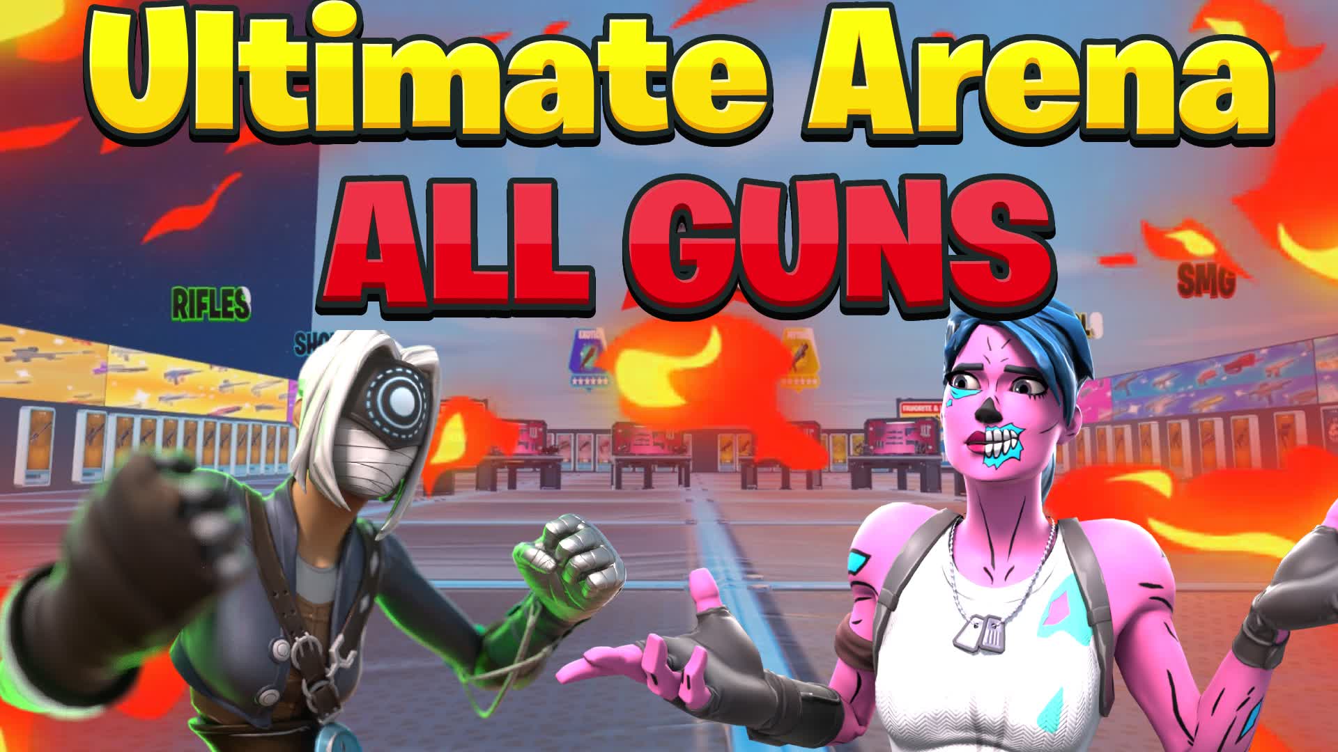 Ultimate Arena || All Guns