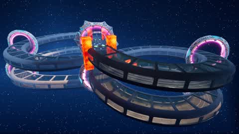 THE CORKSCREW ROCKET RACING SPACE DRIFT