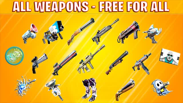 ALL WEAPONS AND POWERS - FREE FOR ALL