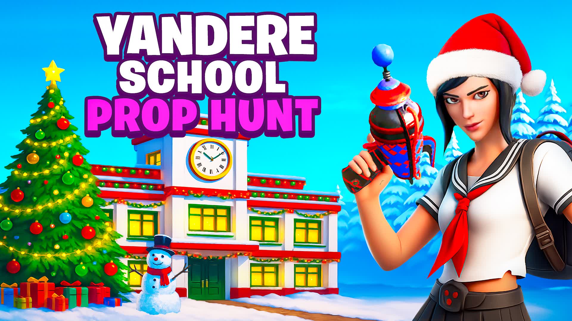 YANDERE SCHOOL PROP HUNT