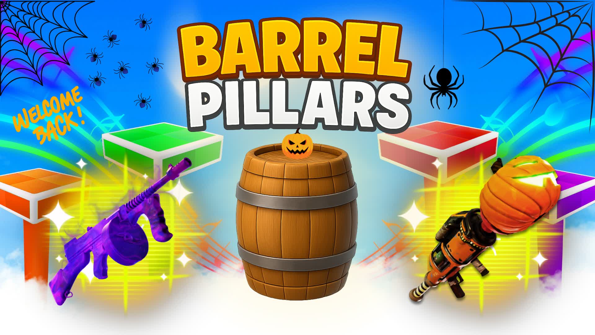 🎃BARREL PILLARS HORROR🎃