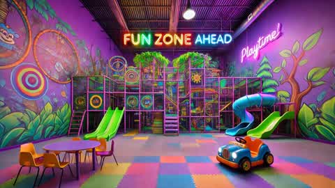 Crazy coyote play place (Hide and seek)