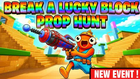 BREAK A LUCKY BLOCK PROP HUNT ESCAPE