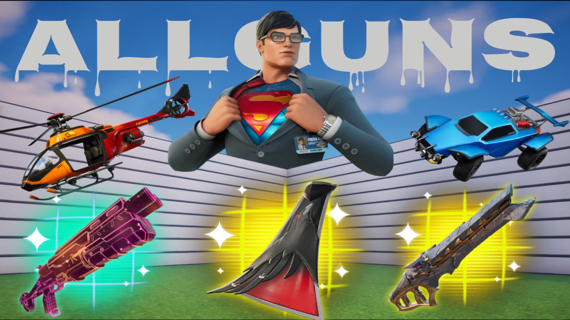 💥 ALL WEAPONS - ALL FREE - 1V1 💥