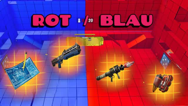 ROT 🔴 GEGEN BLAU 🔵