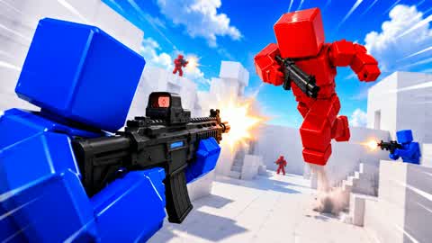 RIVALS RED VS BLUE 🔴🔵 JUMP IN ACTION!