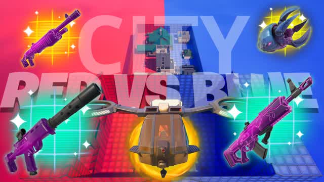 🔴RED VS BLUE CITY🔵
