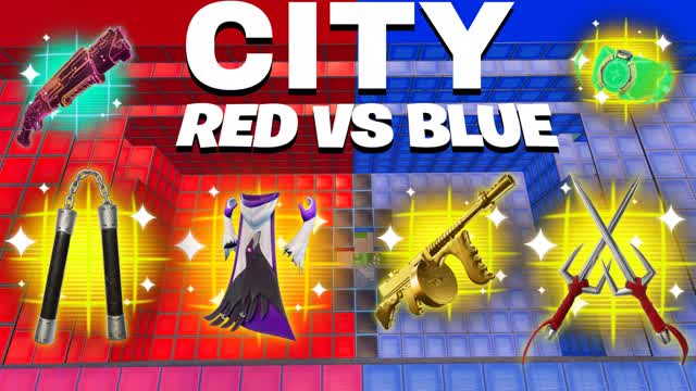 🔴RED VS BLUE CITY🔵