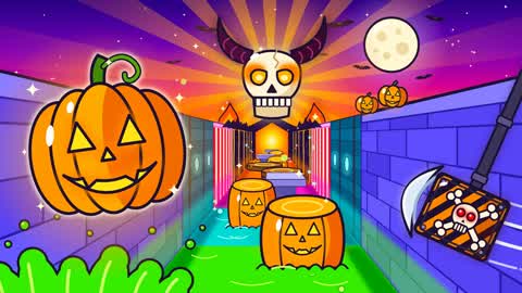 HAUNTED DEATHRUN 🎃 666 LEVELS