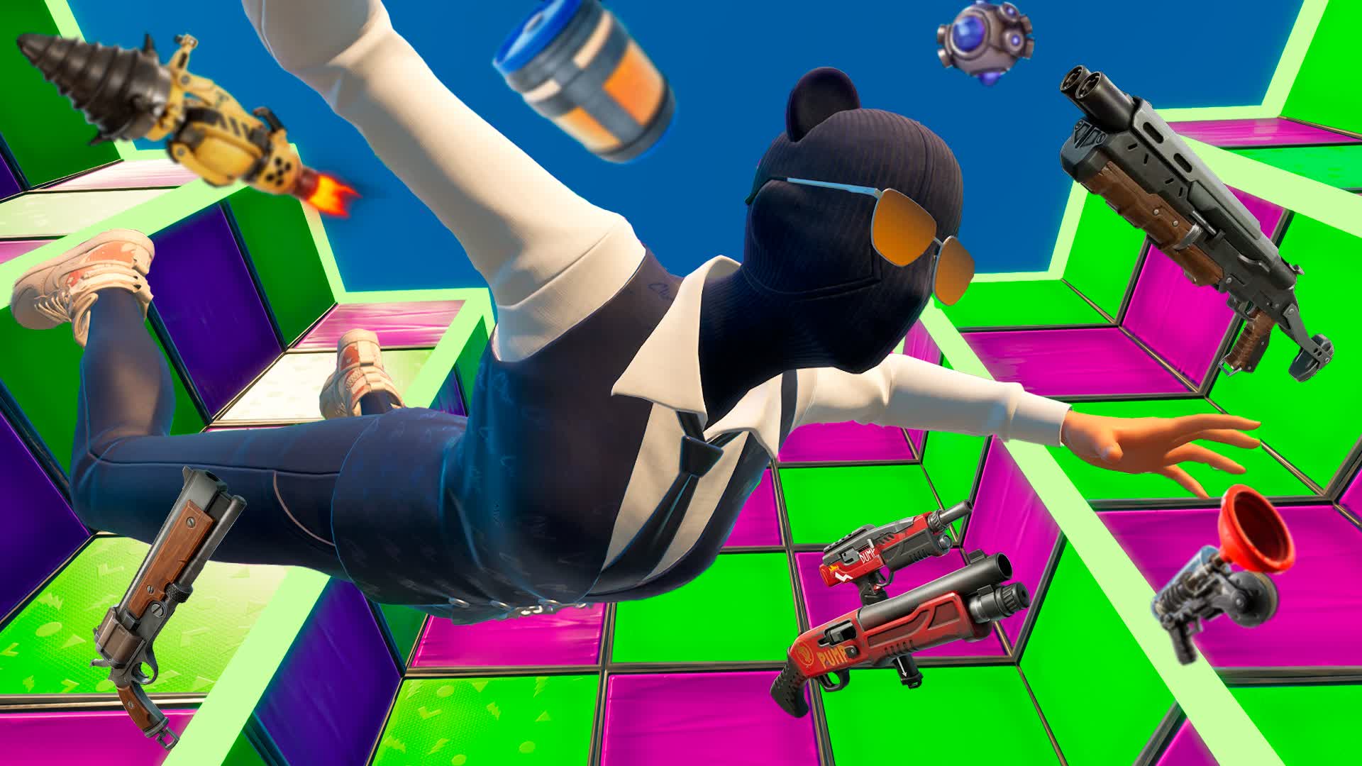 THE PIT GREEN Vs PURPLE 2433-5740-2120 by magaxd - フォートナイト