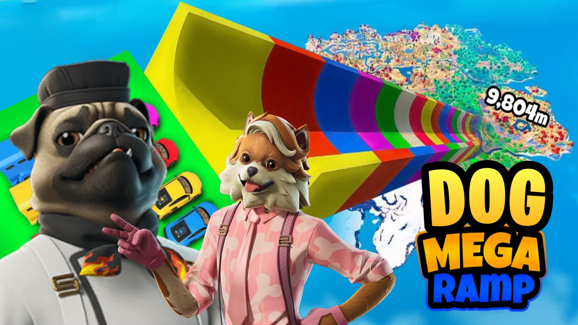 🐶 Dog Mega Ramp 🐶