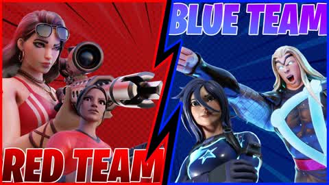 RED vs BLUE 8v8 - ORIGINAL! 🔴🆚🔵