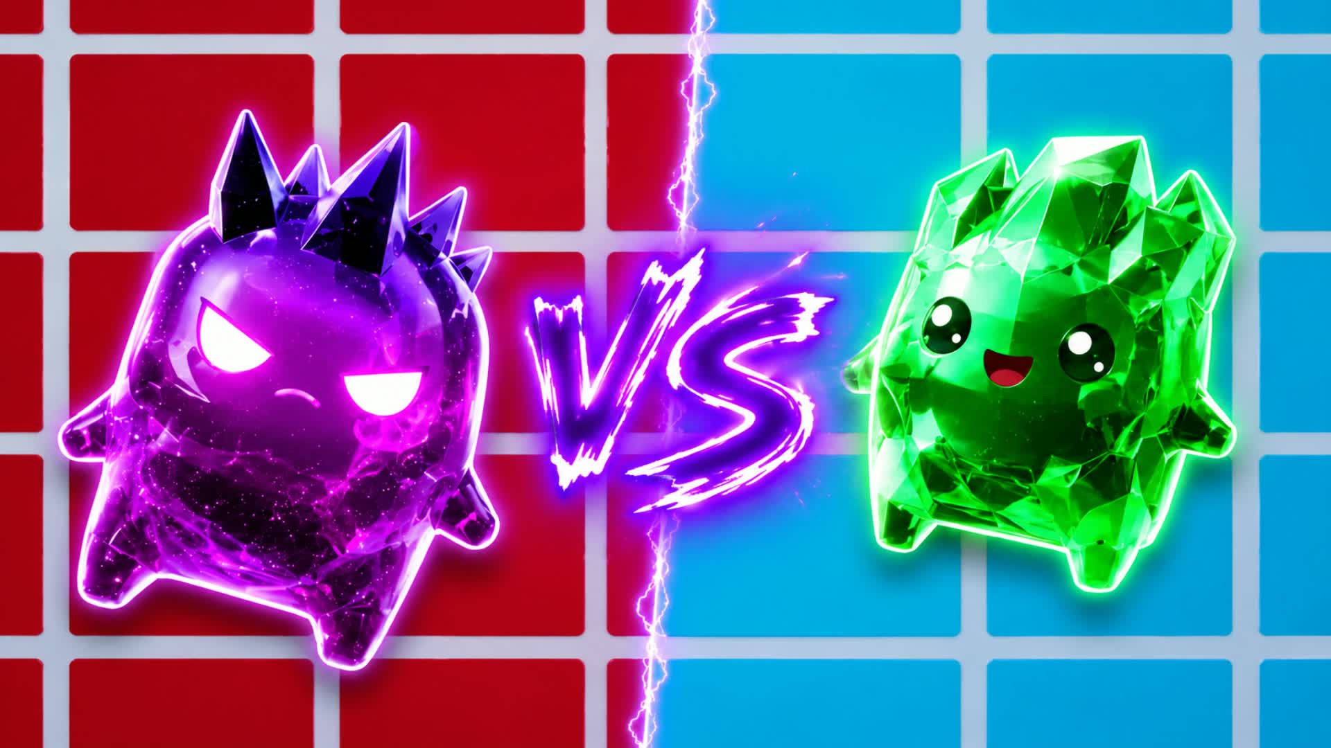 SUPER NEW MECCHA RED VS BLUE RVB