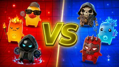 HUG ⭐️ RED VS BLUE EASY 🔴🔵