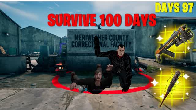 Survive 100 Days: Prison Zombie Siege