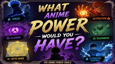 Which Anime Power Would You Have?