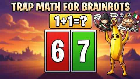 TRAP MATH FOR BRAINROTS