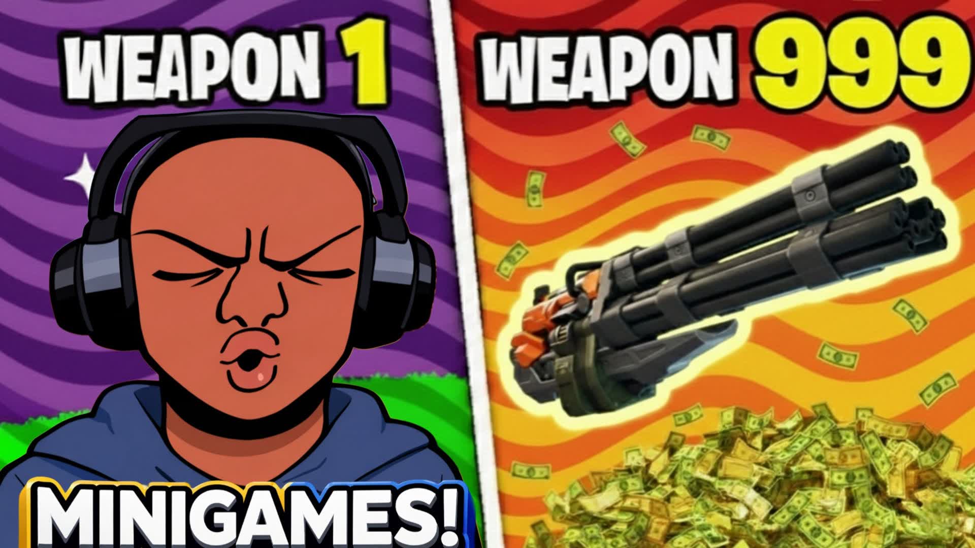 😎GUN GAME MINIGAMES 🎲 ONE SHOT🎯