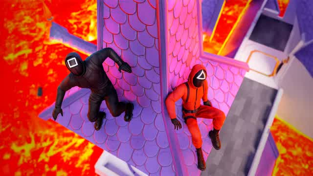 OCTO GAME THE FLOOR IS LAVA