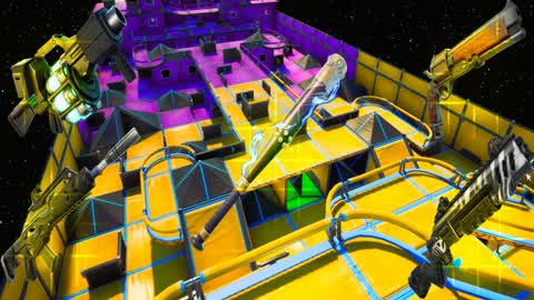 CRAZY PURPLE VS YELLOW CAPTURE THE FLAG