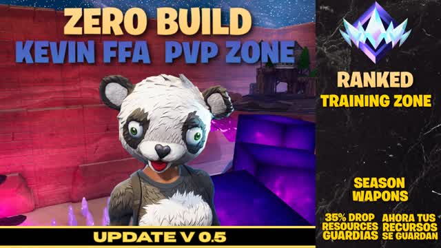 ZERO BUILD PVP & TRAINING - KEVIN FFA