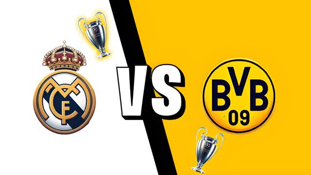 ⚪ REAL VS ⚫🟡 BORUSSIA DORTMUND 🔥 1V1