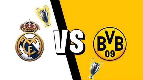 ⚪ REAL VS ⚫🟡 BORUSSIA DORTMUND 🔥 1V1