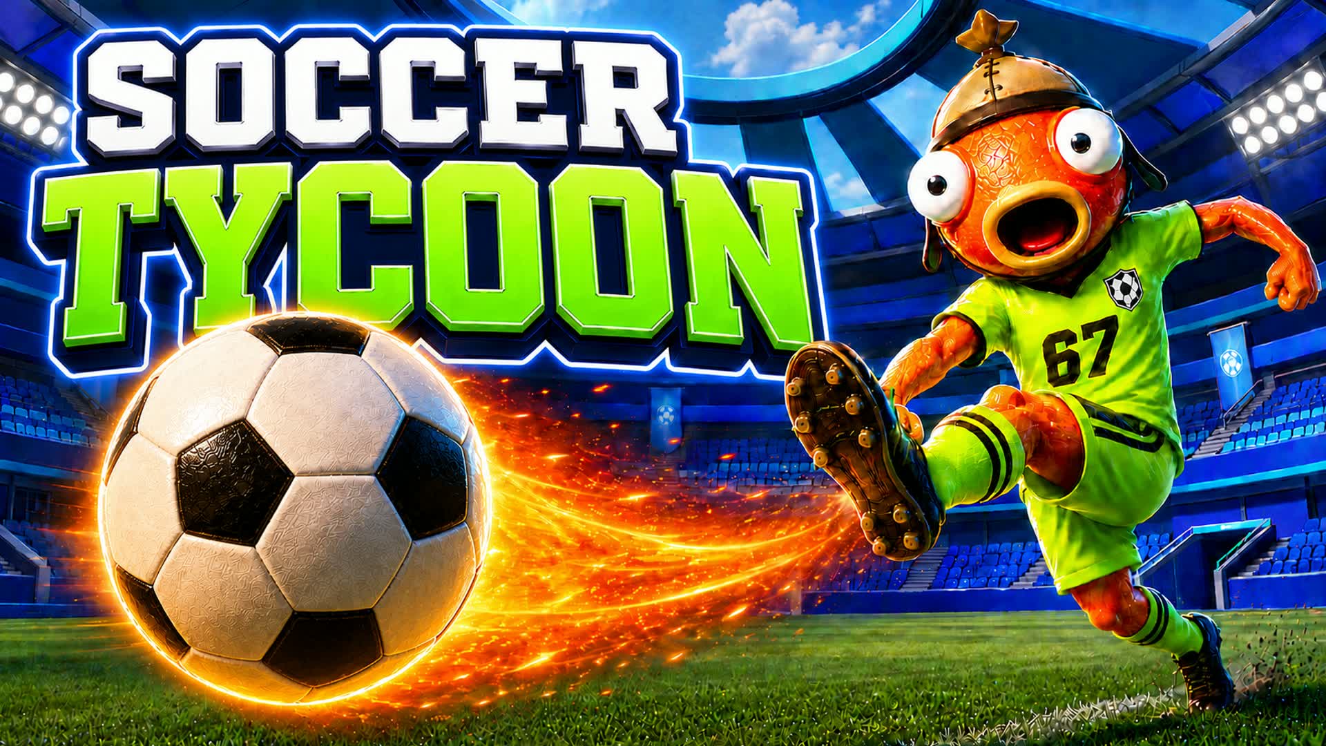 Soccer Tycoon ⚽ Custom Stadium