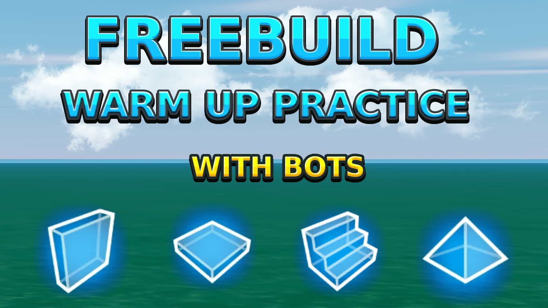 1v1 Freebuild │ Bots Training 🤖