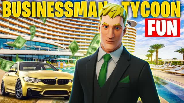businessman tycoon fun
