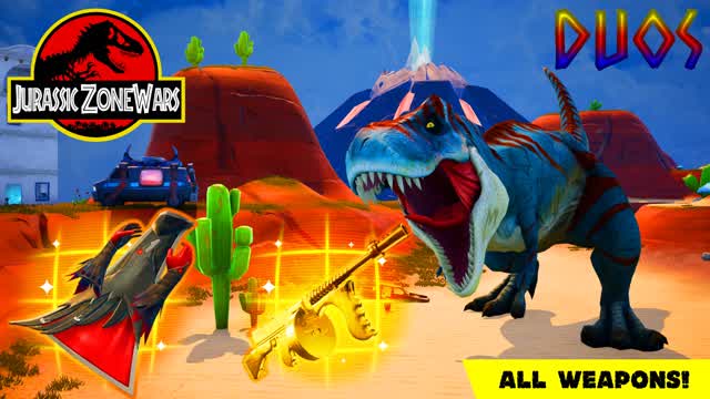 🦖 Jurassic Zone Wars 🦕 [DUOS]