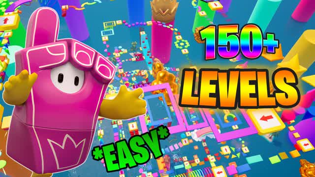 Capture 1 – 🌈EASY FUN FALL GUYS RAINBOW OBBY🏆