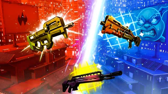 NINJA RED VS BLUE 🔴🔵