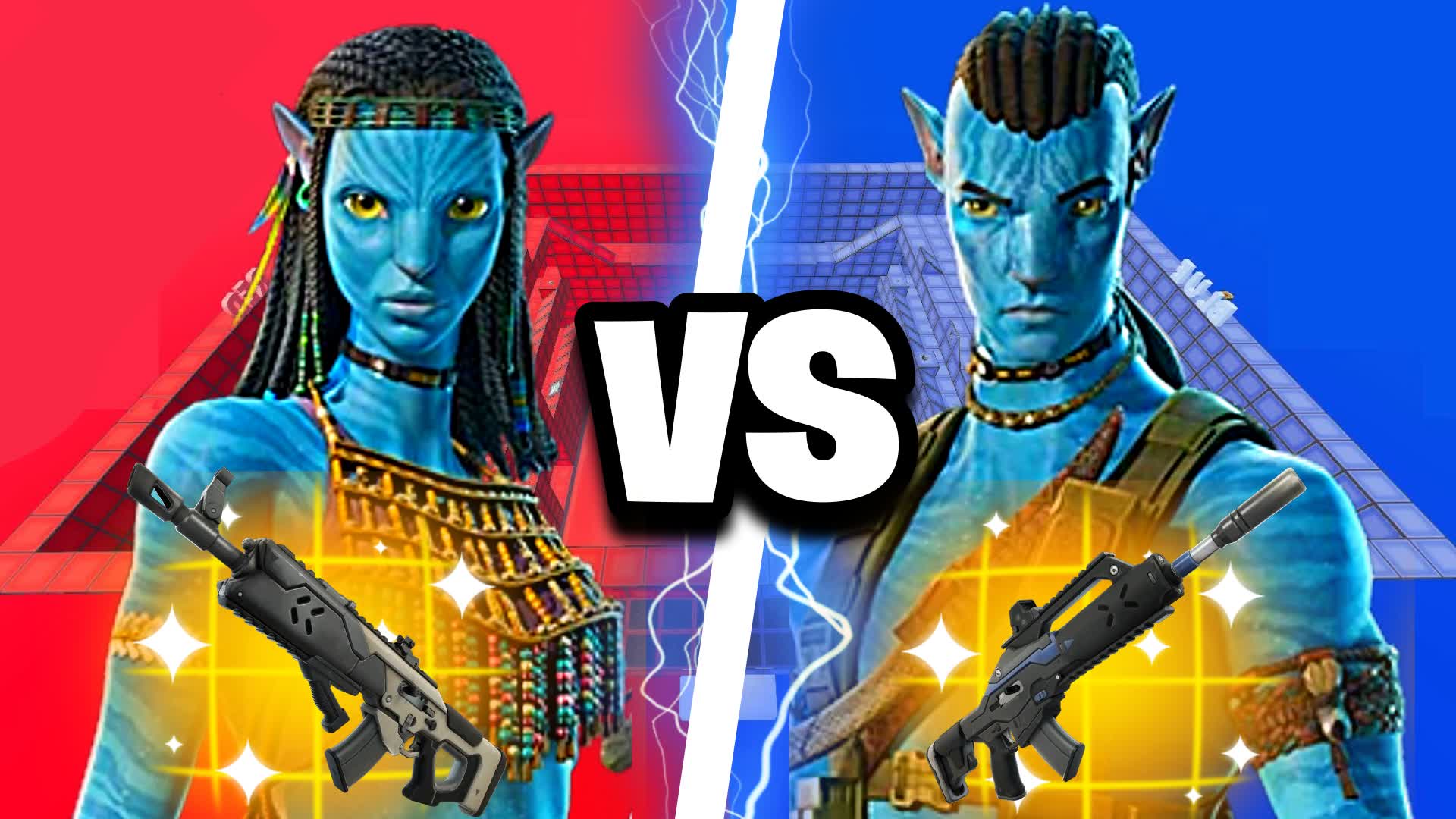 AVATAR CRAZY RED VS BLUE 🔴🔵