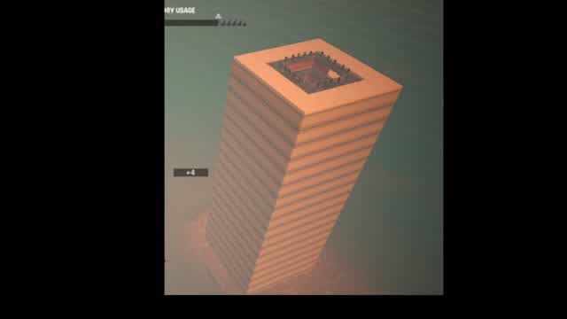 levelled down