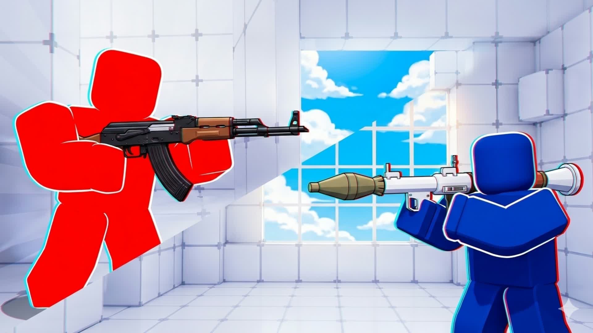FUNNY RIVALS RED VS BLUE 🔴🔵