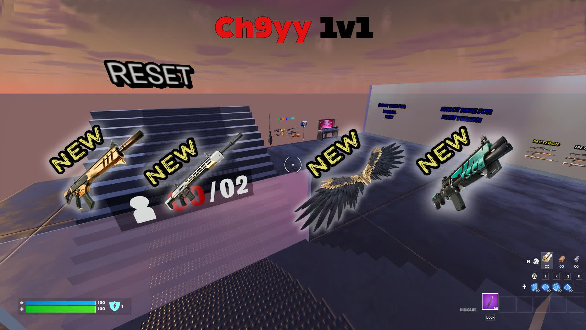 Chun Li Map Code 1v1 Ch9yy 4013-8614-8098 by ch9yy - Fortnite Creative Map Code ...